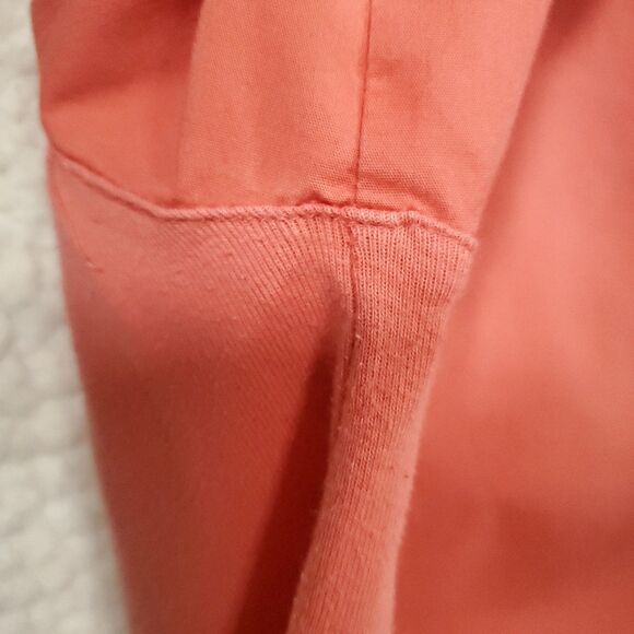 Dressbarn Womens Size 1X - 3/4 Sleeve Button Up Peach/Salmon Blouse/Shirt/Top - Picture 12 of 16